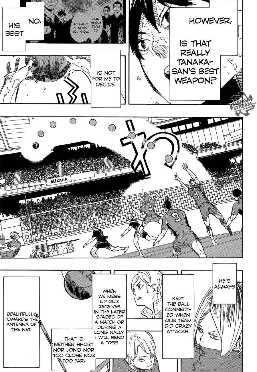 Haikyuu!!, Chapter 285 image 09
